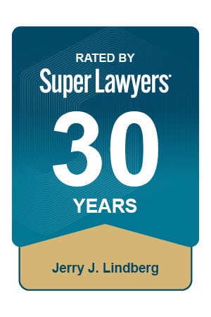 Rated Super Lawyers | 30 Years | Jerry Lindberg